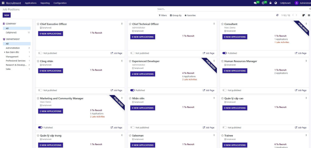 Tuyển dụng Tuyển dụng