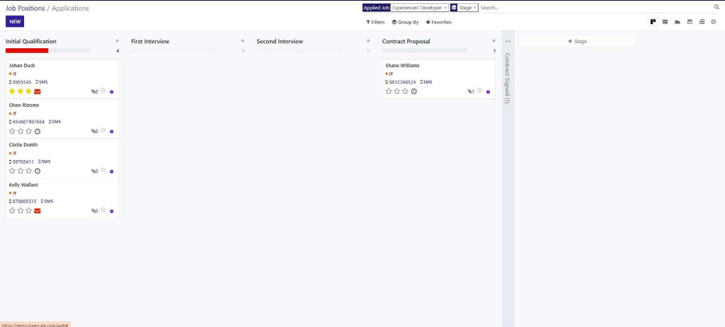 Quản lý trạng thái tuyển dụng Quản lý trạng thái tuyển dụng