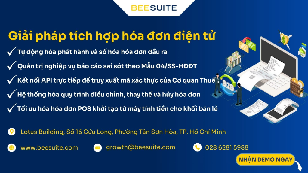 Giải pháp tích hợp hóa đơn điện tử