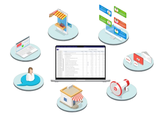 Market Place | Shopee, Tiktok, Lazada, Grabmart