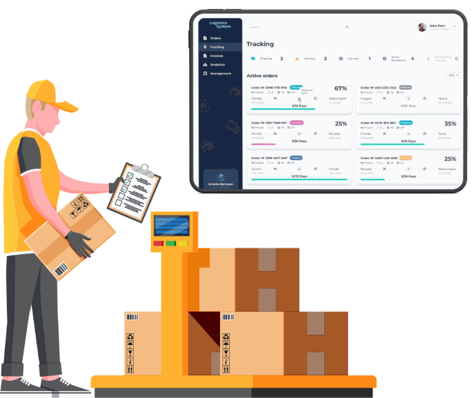 Delivery & Logistics | Tích hợp vận chuyển và quản lý kho vận 