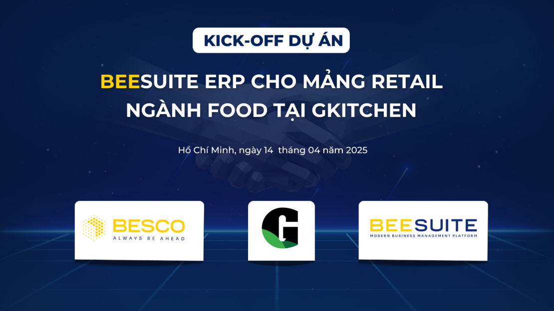 Kick - off dự án BeeSuite ERP tại G Kitchen